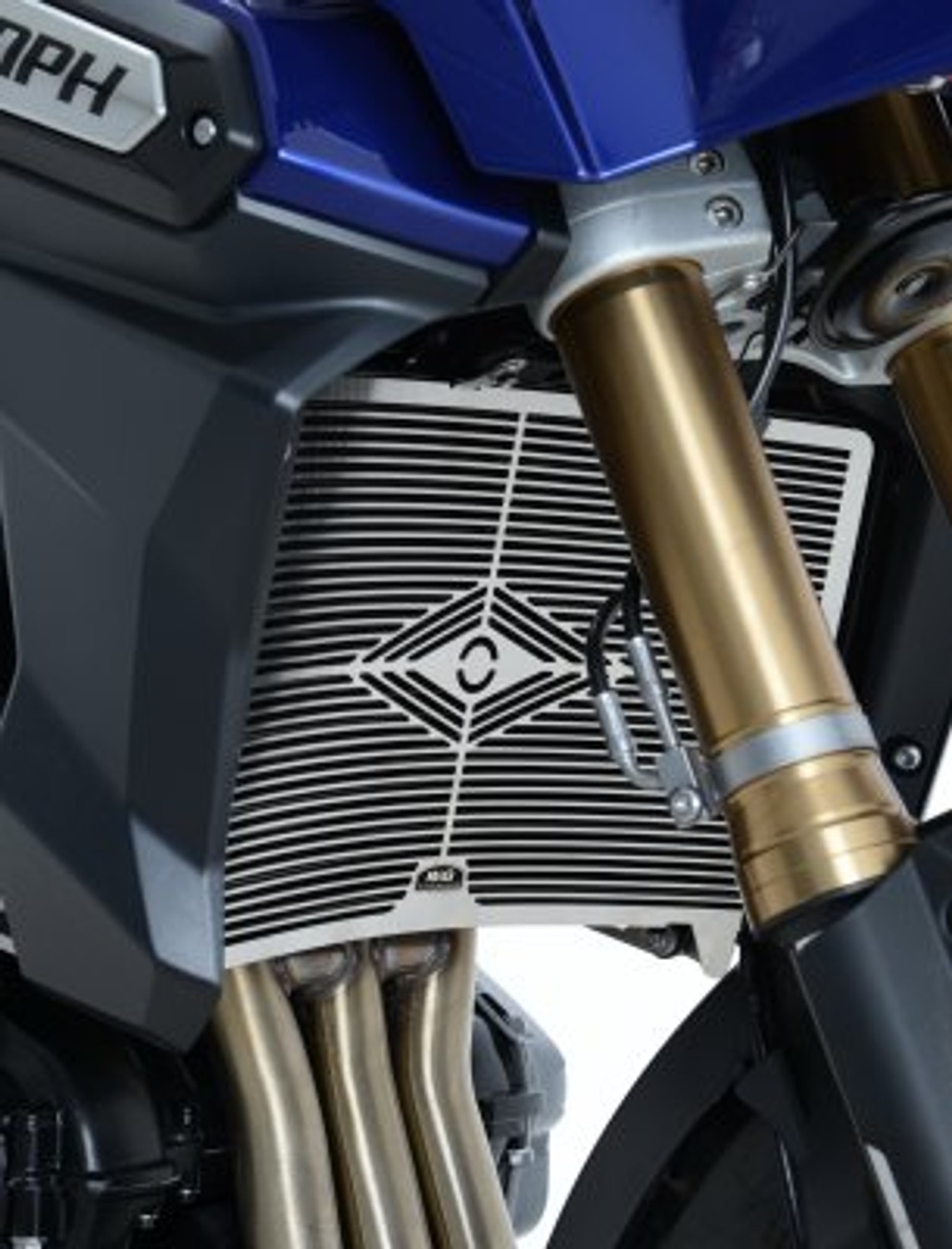 R&G Racing Stainless Steel Radiator Guard for Triumph 1200 Explorer '12-'17 R&G Racing Stainless Steel Radiator Guard for Triumph 1200 Explorer '12-'17